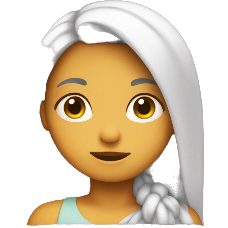 Shy girly emoji emoji
