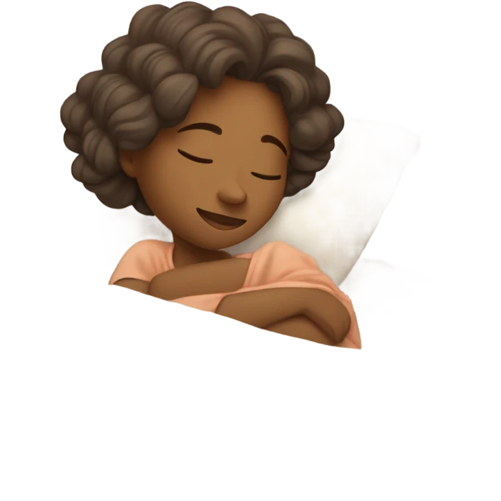 Sleeping girl emoji