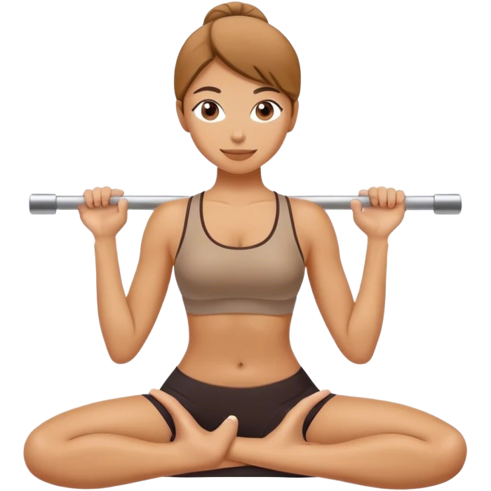 Pilates girl emoji