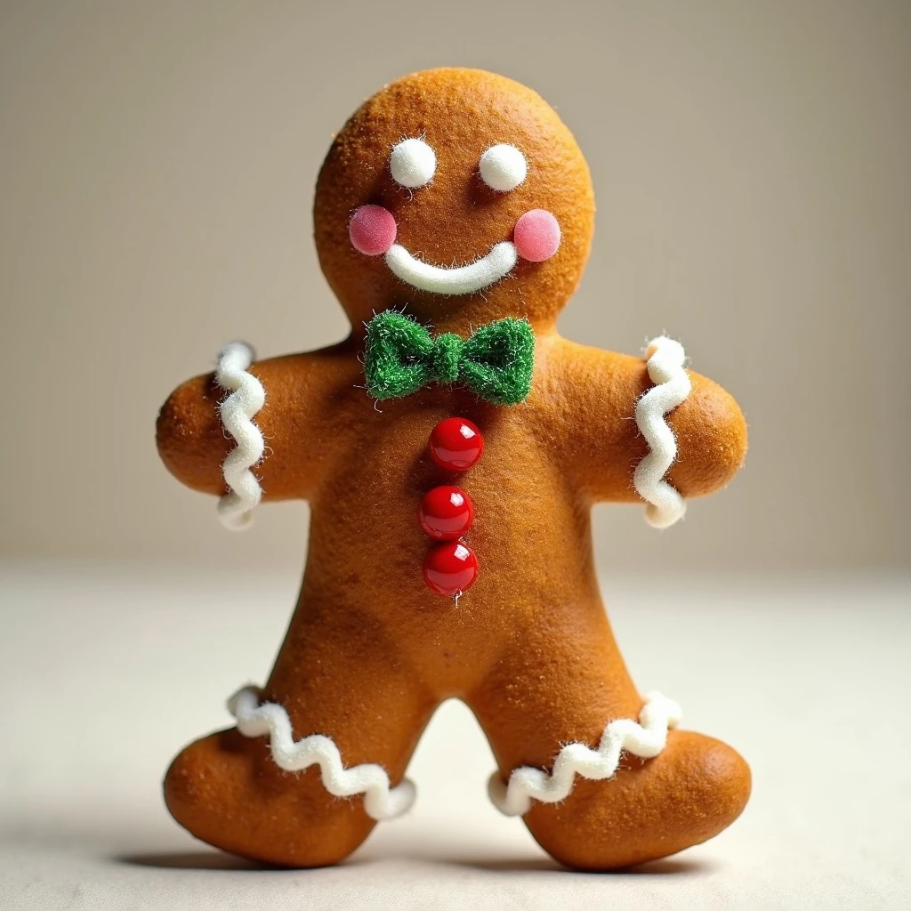 gingerbread man emoji