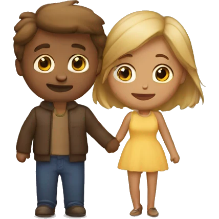 couple qui s'embrasse  emoji