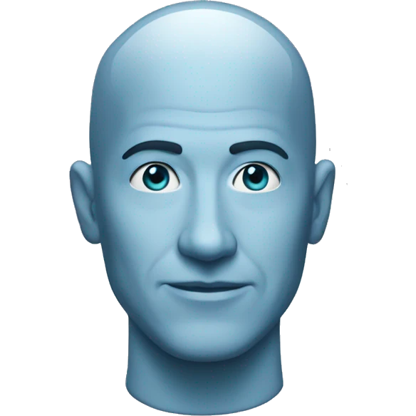 hologram man bald  emoji