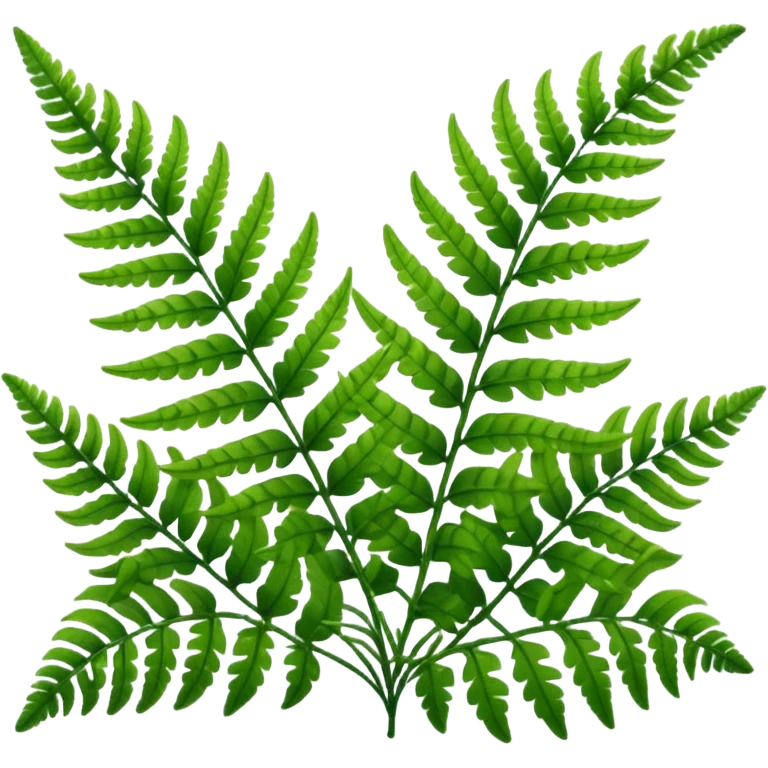 green fern emoji