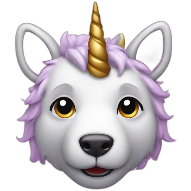 unicorn bear emoji