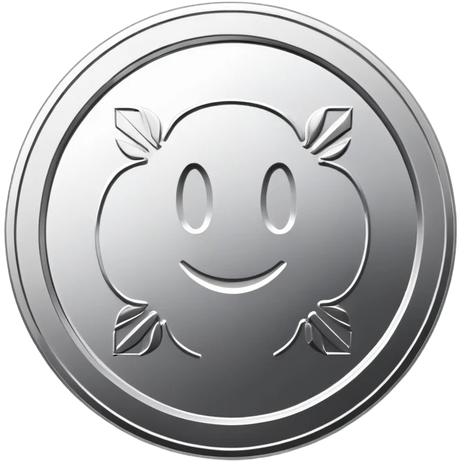 make a coin with the inscription SYBILRYSH in the center emoji