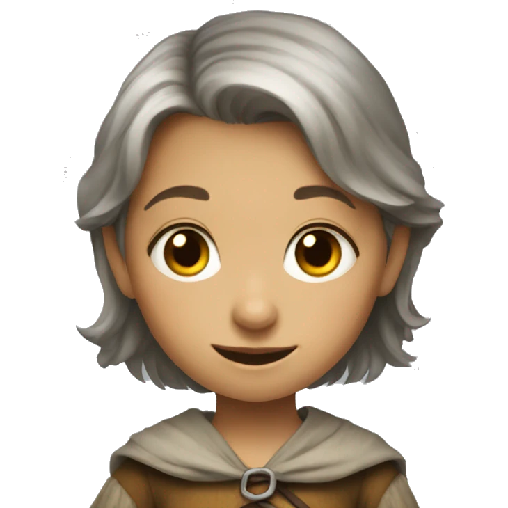 female child hobbit emoji