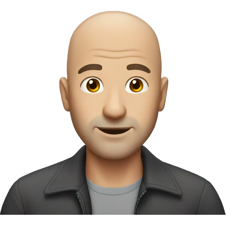 bald man emoji