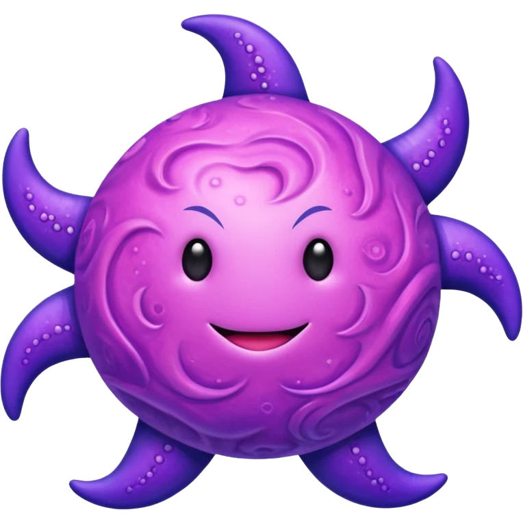 starro pink and purple emoji