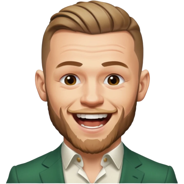 CONOR MCGREGOR LAUGHING emoji