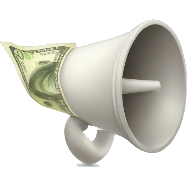 Cash funnel euro emoji