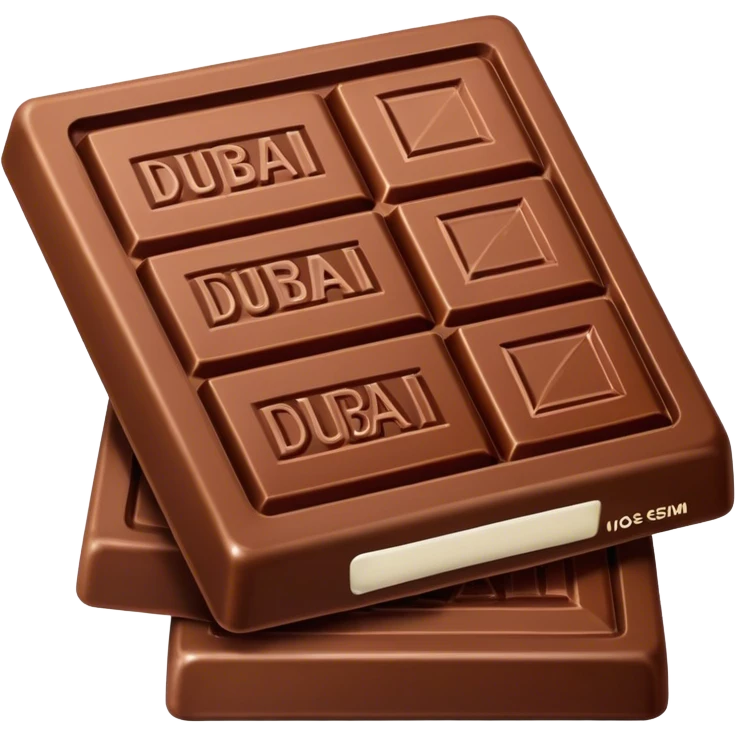 Dubai chocolade  emoji