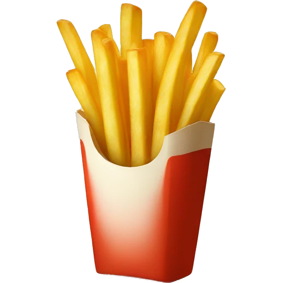 French fries  emoji