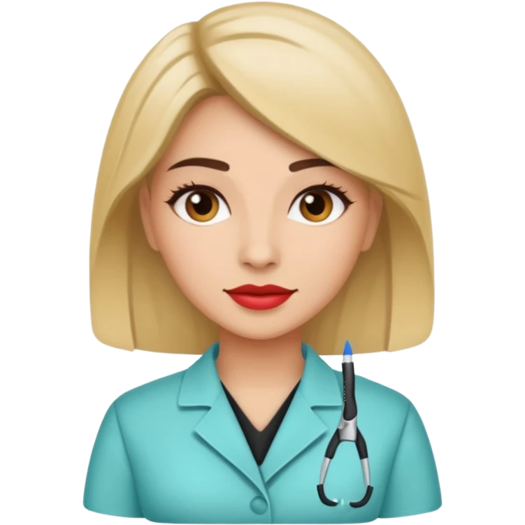 Lupa cosmetologa emoji
