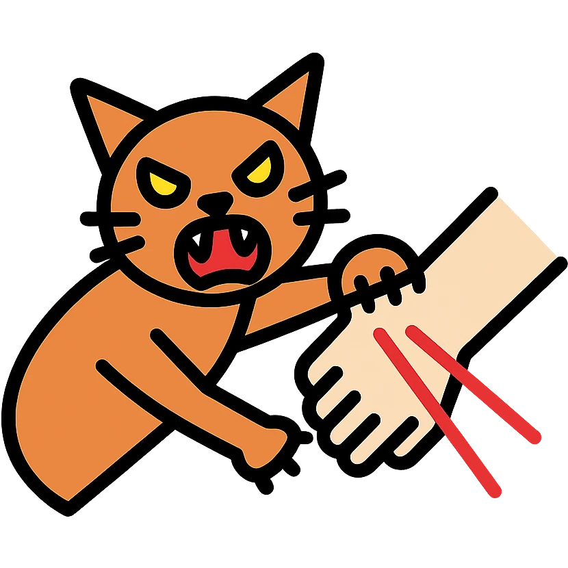 cat attack emoji