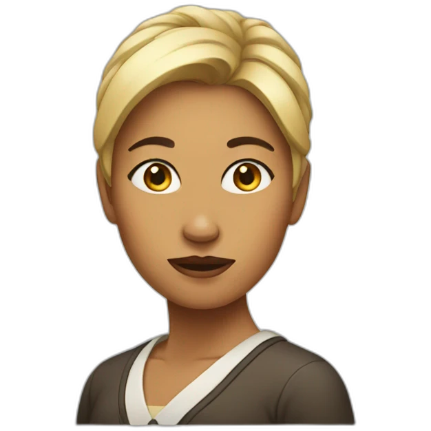 Woman with side eyes  emoji