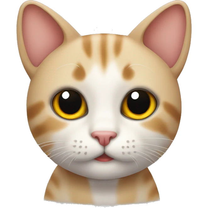 A cute cat emoji emoji