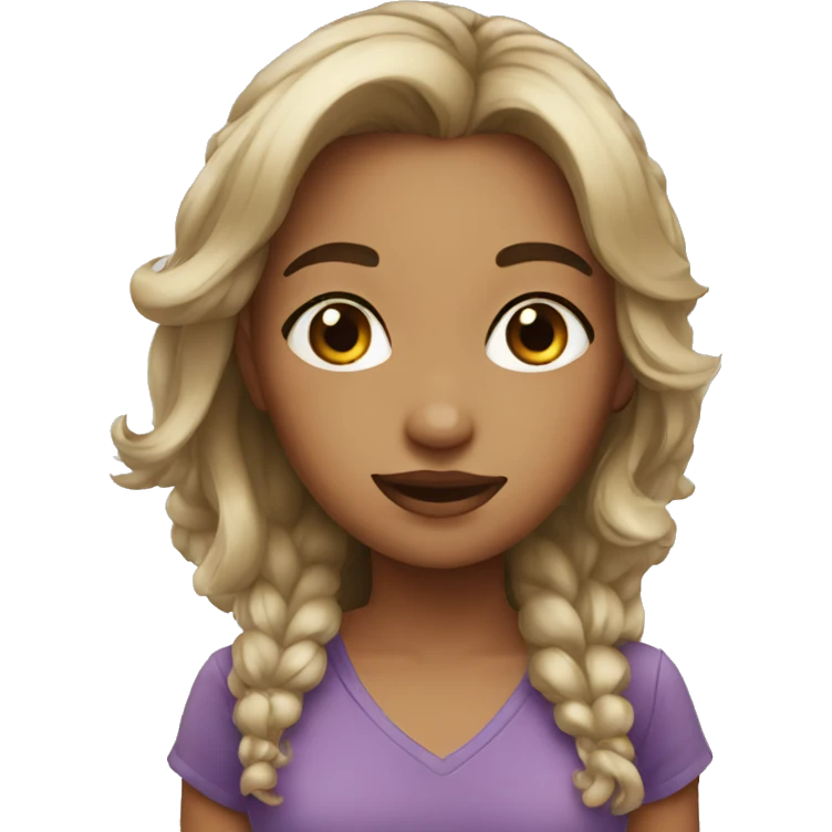Cartoon girls  emoji
