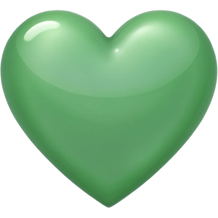 Light green heart  emoji