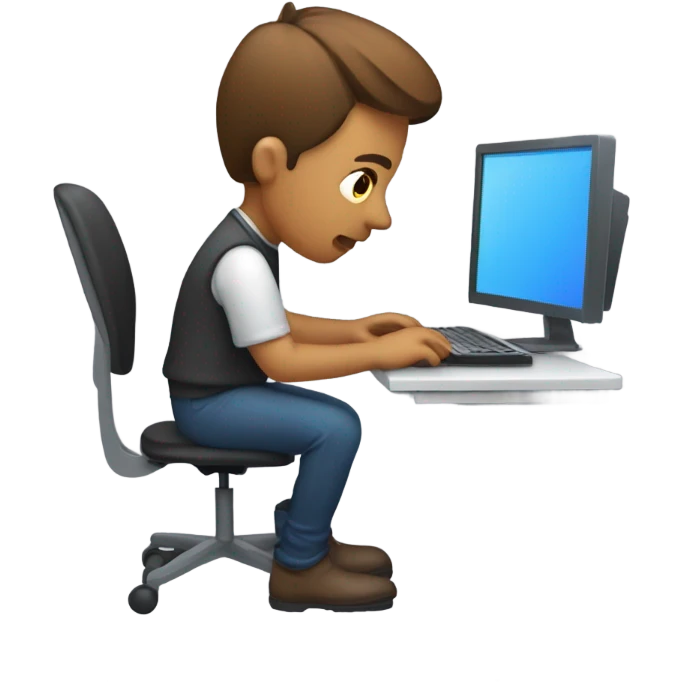 Downloading something online emoji