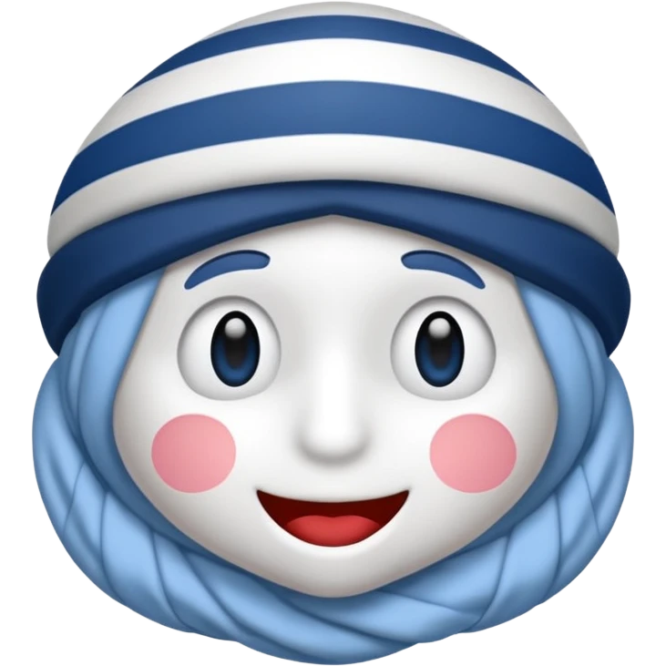 Marinière bleue  emoji
