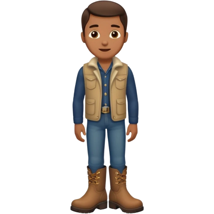 Foot man emoji