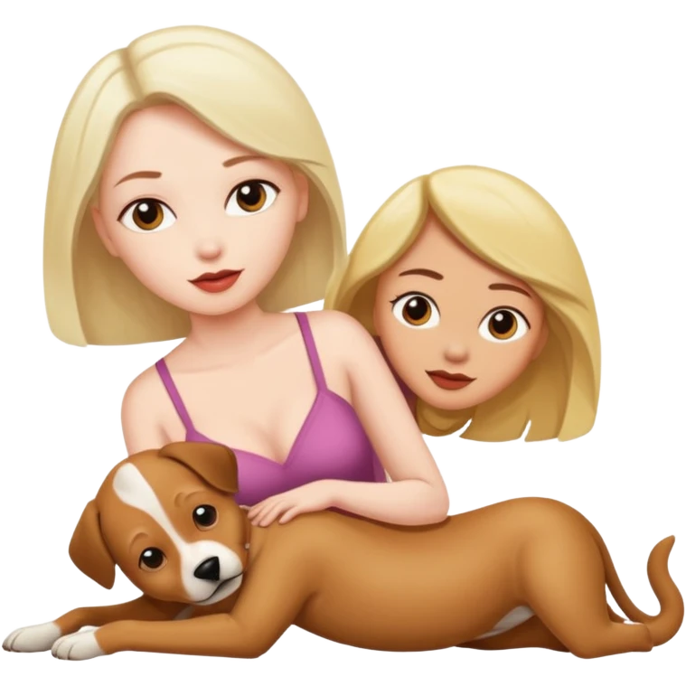 woman to man in doggy style sex position emoji
