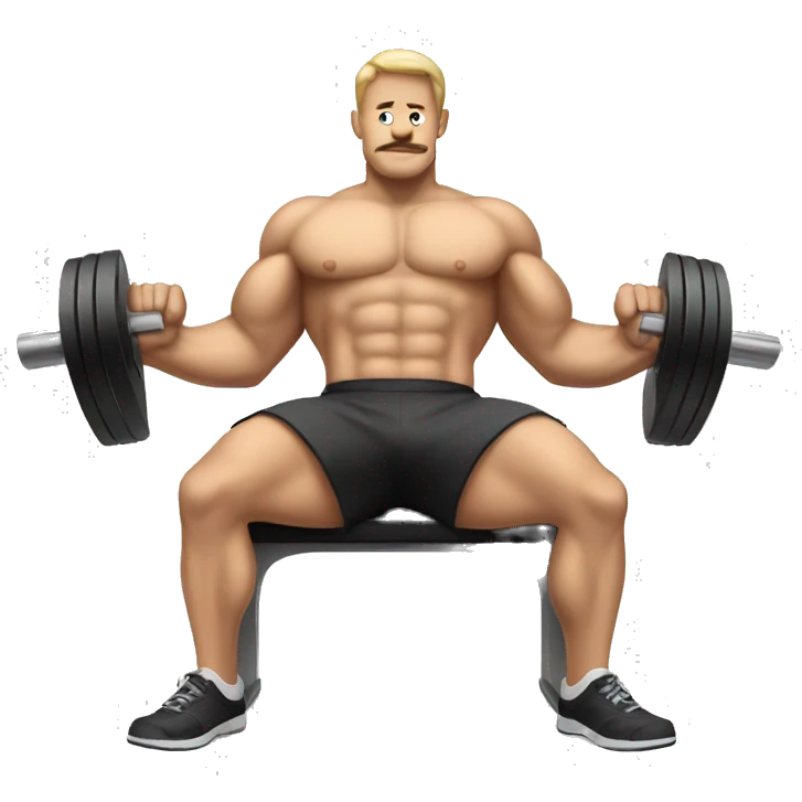 bench press emoji