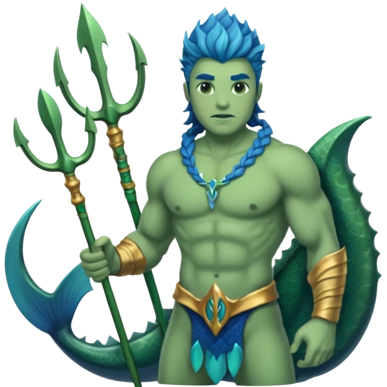 atlantis man OF THE SEA emoji