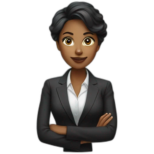Soul business woman emoji