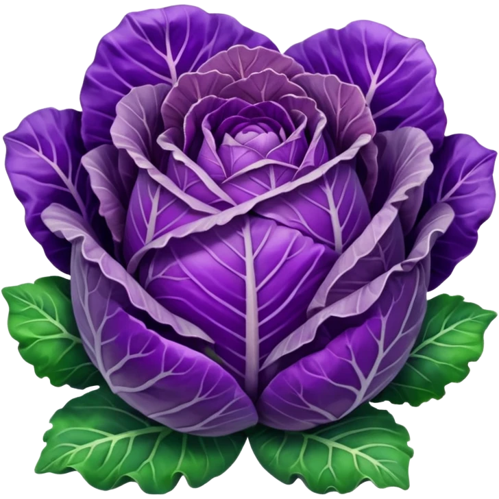 purple cabbage emoji for facebook emoji
