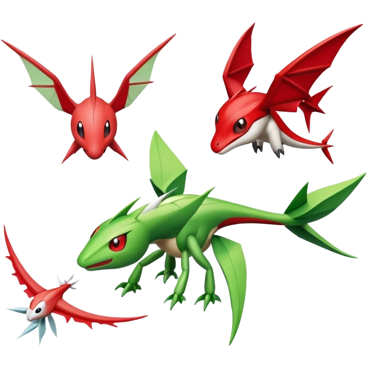 Flygon-Scizor-Latias emoji