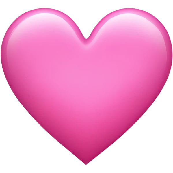 Heart pink  emoji