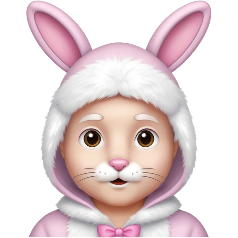 Ben in easter bunny costume emoji