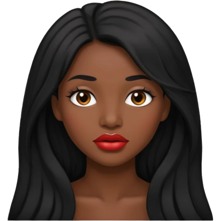 femlae with big lips more big mroe more more big  emoji