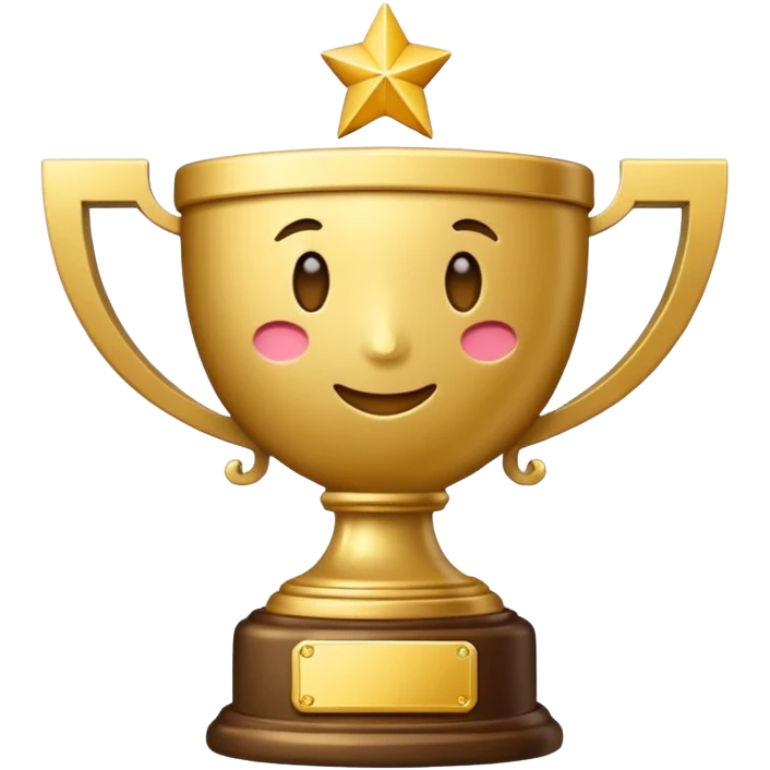 crie um trofeu emoji