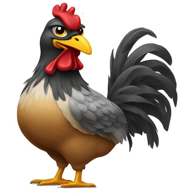 poule gangster emoji