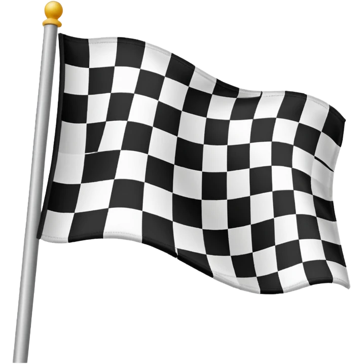checkered flag emoji