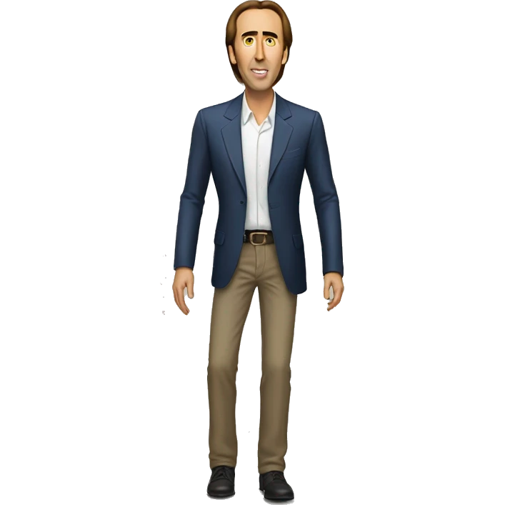 Nicolas Cage as Longlegs emoji