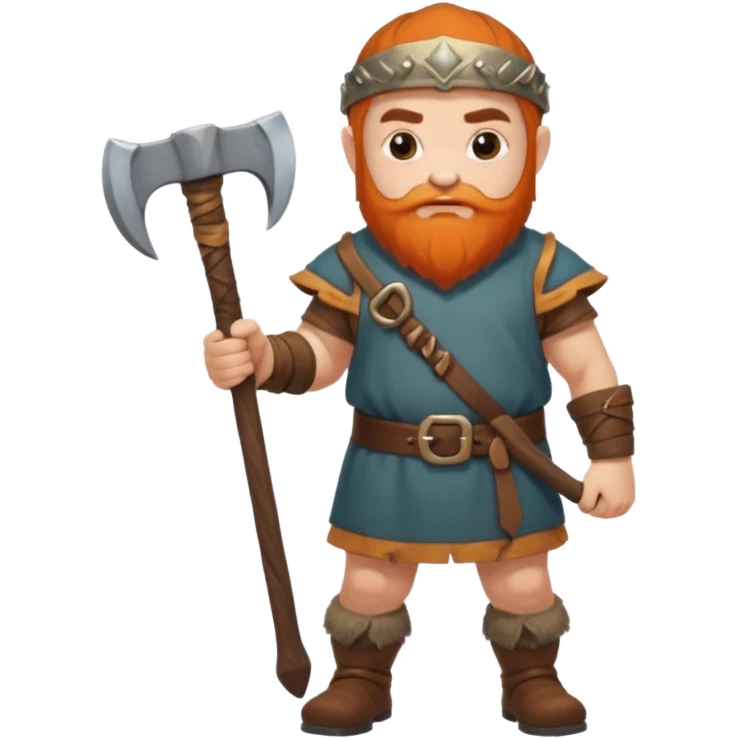 Dwarf full body emoji