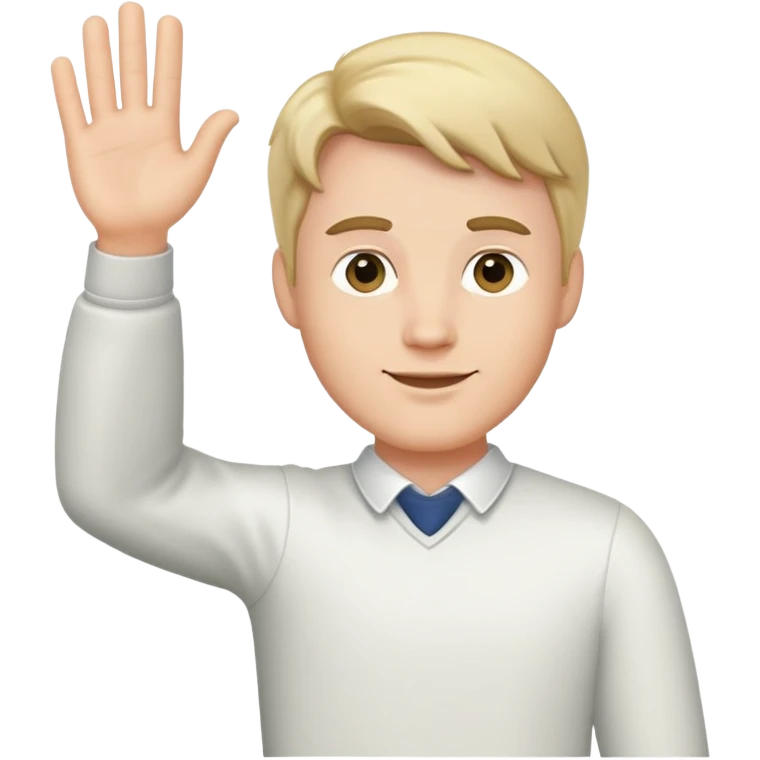 Will Kent waving emoji