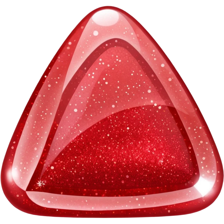 red glitter flocus ice emoji