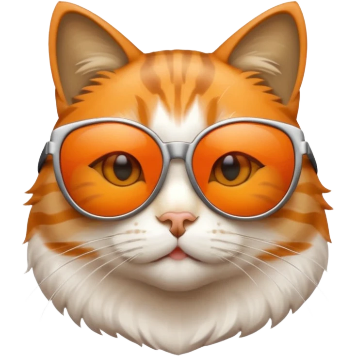 Cat wearing sunglasses emoji