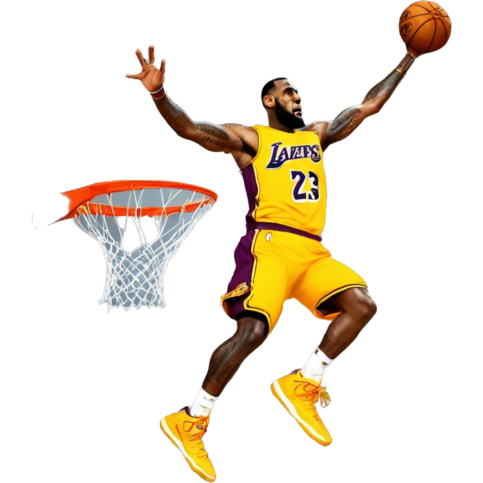Lebron james qui dunk emoji