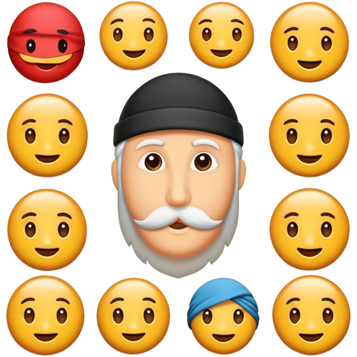 Beni bir çiftçi emojisi yap fotoğrafımı kullanarak emoji