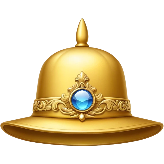 golden hat emoji