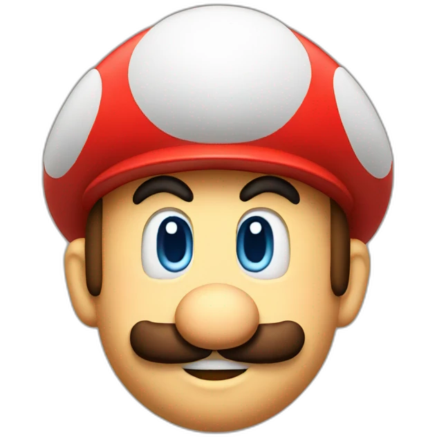 mario on mushrooms emoji