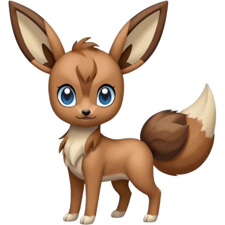Meloetta-Eevee-Pokémon-Fakémon-creature emoji