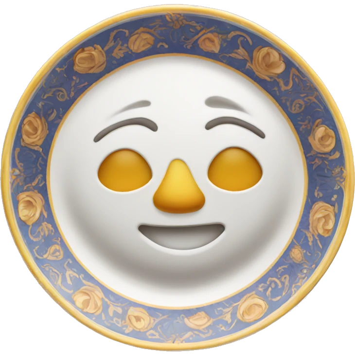 Fancy dish plate emoji