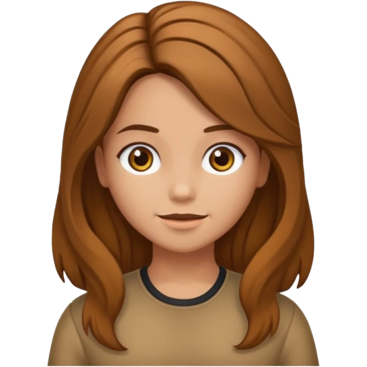 Gostaria que gerasse vários emojis de menina do cabelo cacheado grande, um castanho claro emoji