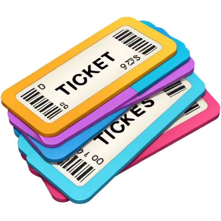 tickets emoji